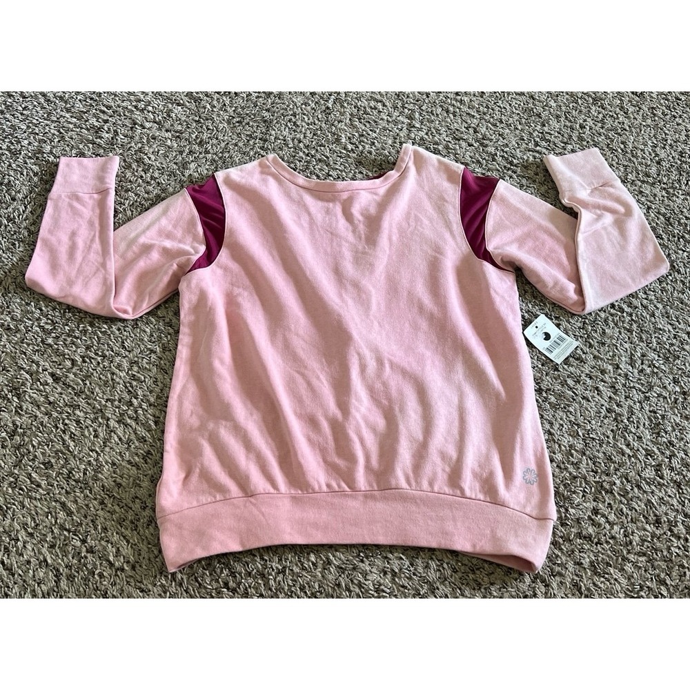 NWT Pro Player Women's Pink Maroon Active‎ Sweatshirt Size Medium
